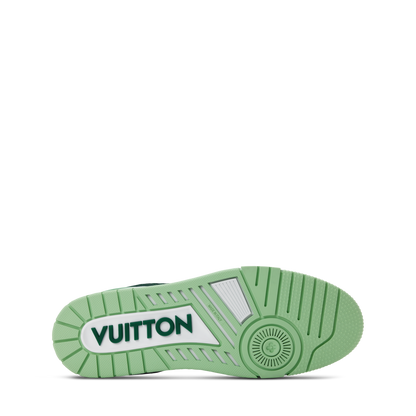 Louis Vuitton LV Trainer Sneaker ‘Denim Monogram green ’