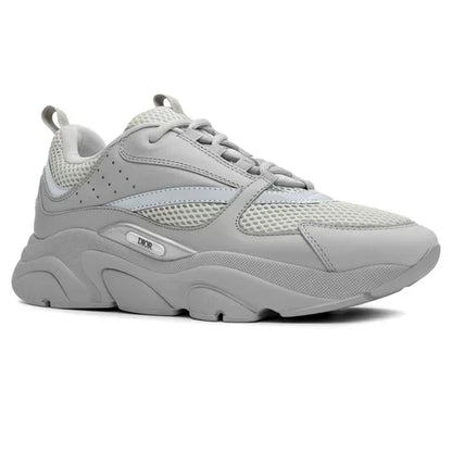 Dior B22 Grey Calfskin Trainer