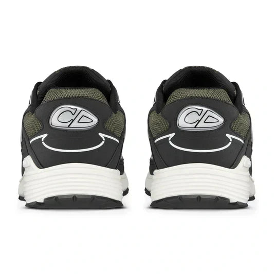 Dior B30 Mesh Deep Green Black Trainer