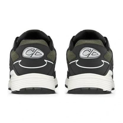 Dior B30 Mesh Deep Green Black Trainer
