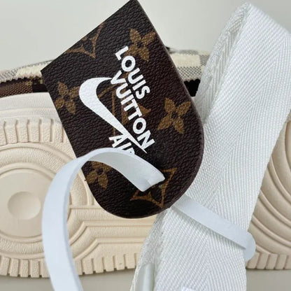 Louis Vuitton x Nike Air Force 1 'Damier Brown/ White'